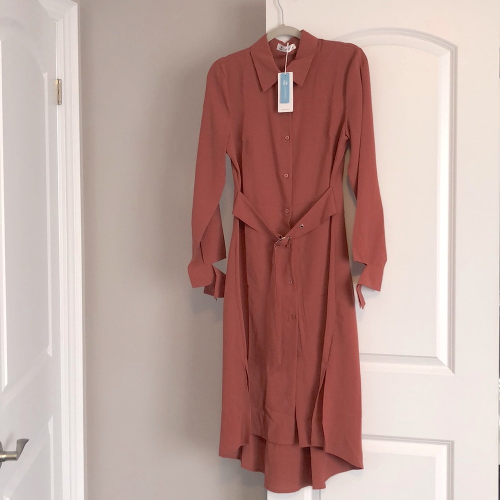 NWT Coral Maxi Dress